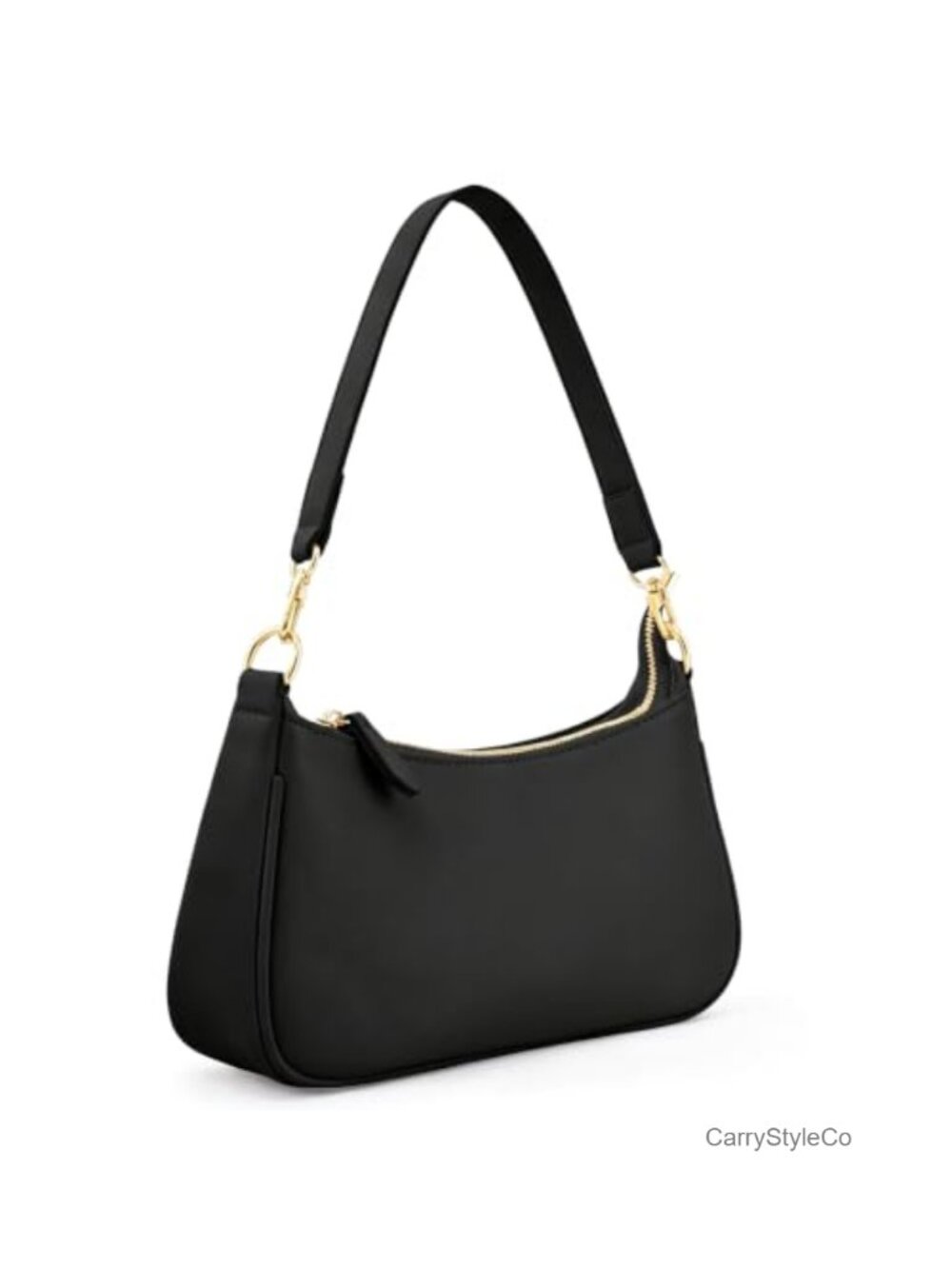 Small Leather Hobo Purse with Removable Straps | Retro Crossbody Shoulder Bag